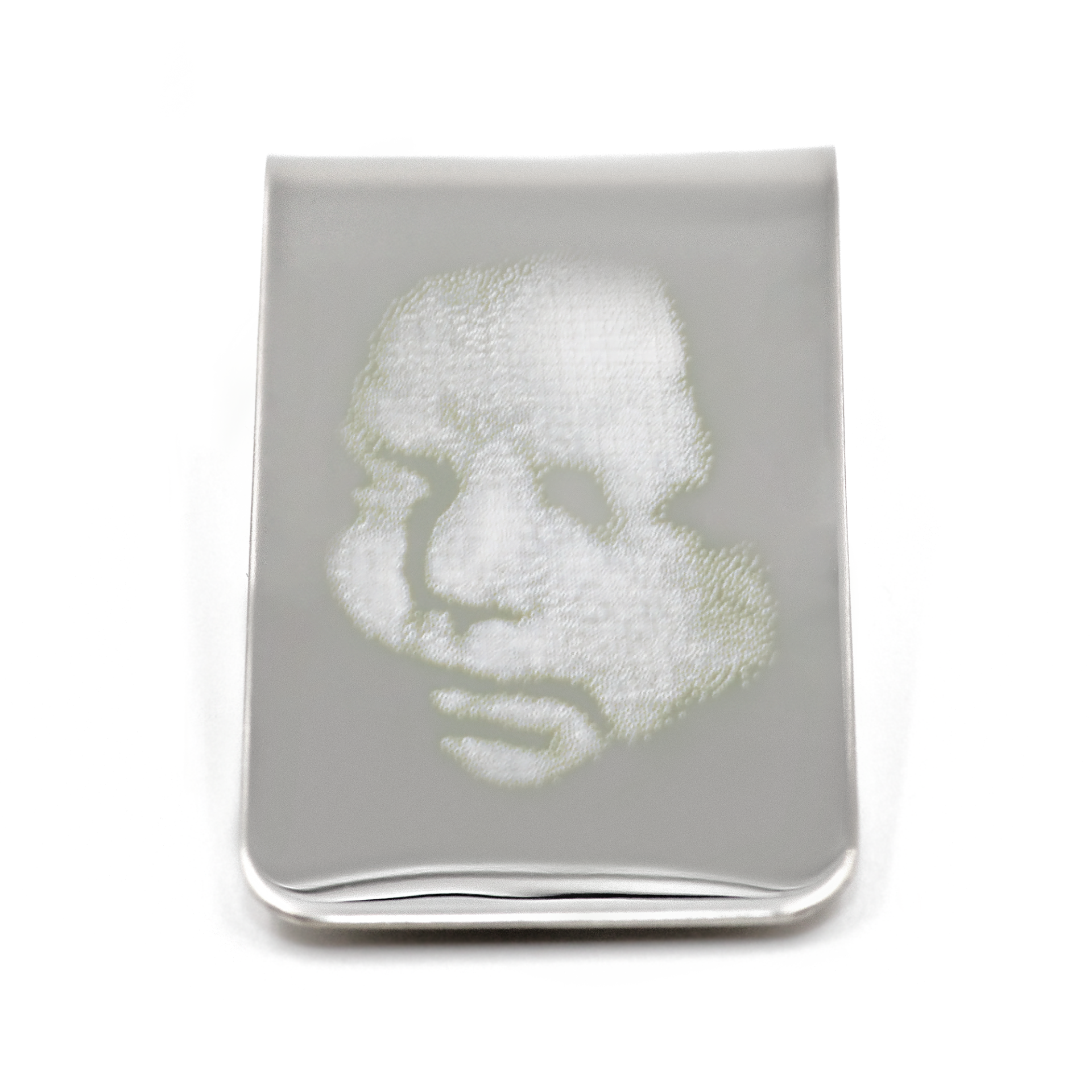 Photo Money Clip Using 3D Ultrasound Image in Stainless Steel